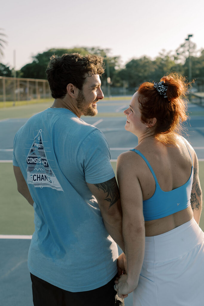 A Playful Engagement Session in Brunswick | Mabel & James