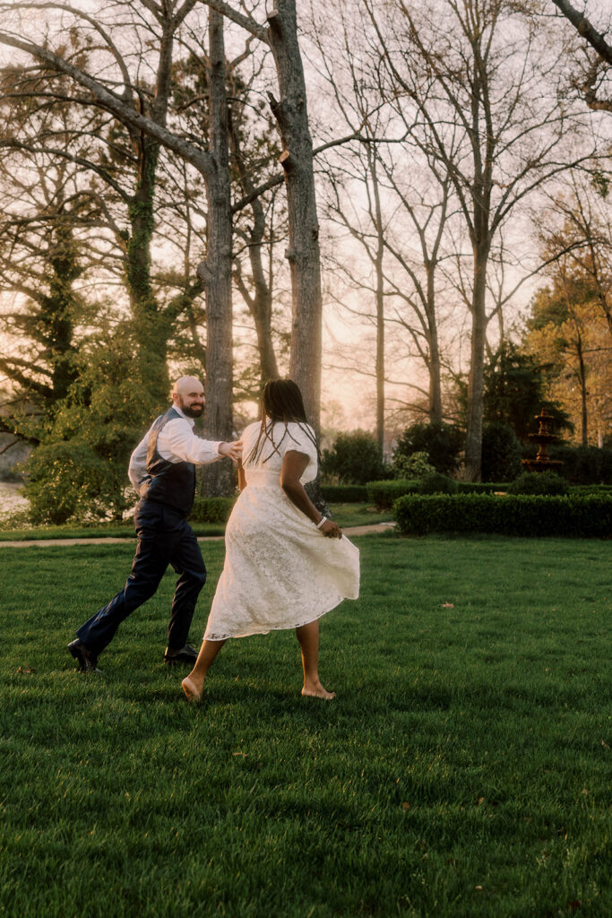 romantic couple portraits in GA