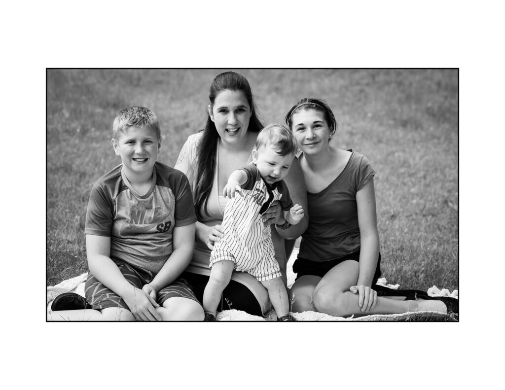Cute family portraits in Georgia