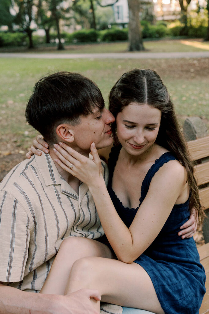 romantic couple portraits in GA