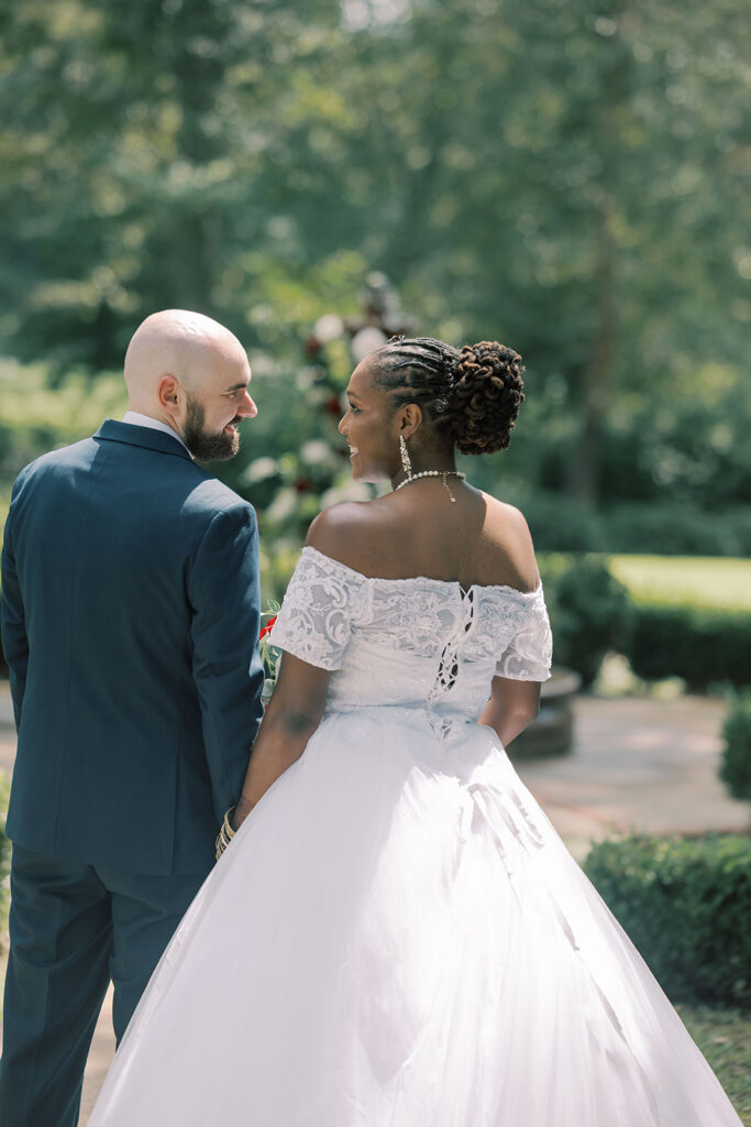A Fairytale Garden Wedding at Tryphena's Garden | Ariel & Conor