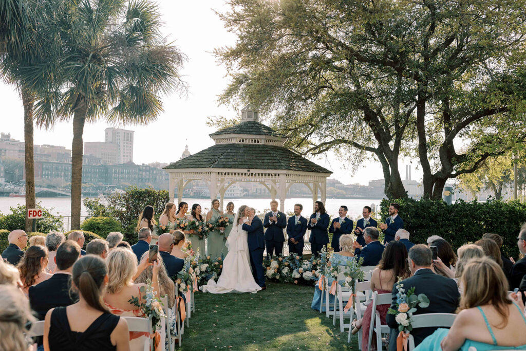 Kylee & Logan’s Elegant Waterfront Wedding at The Westin Savannah