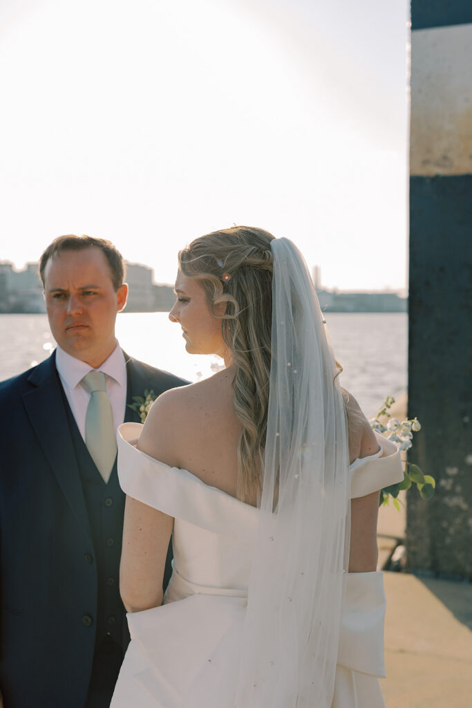 golden hour bridal portraits in GA