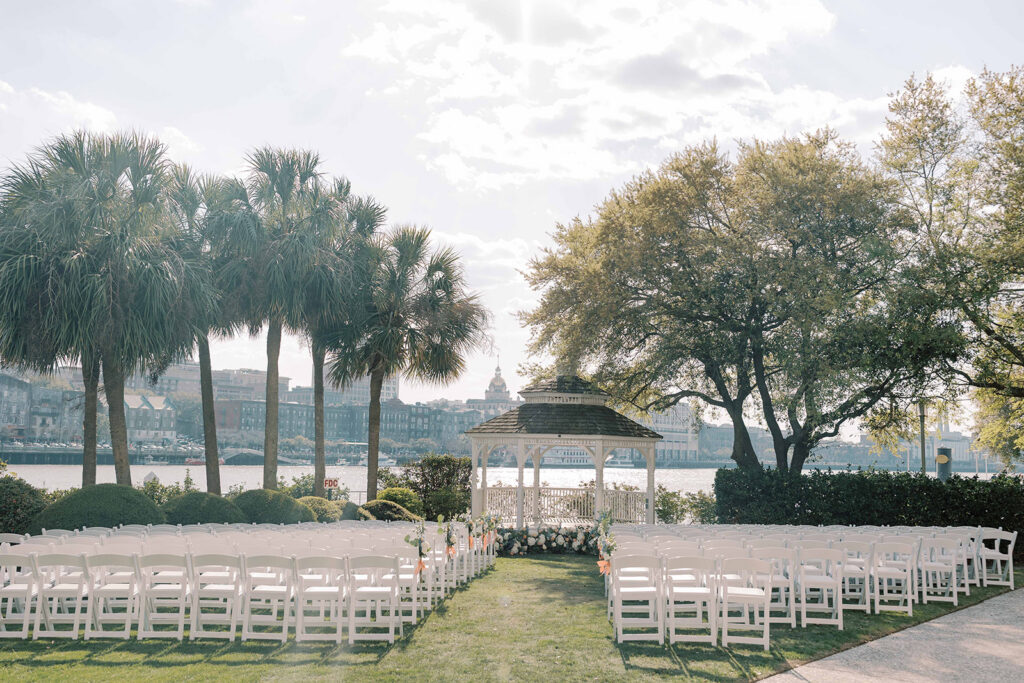 elegant and timeless wedding ceremony decor